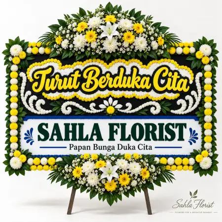 Papan Bunga Duka Panggungrejo